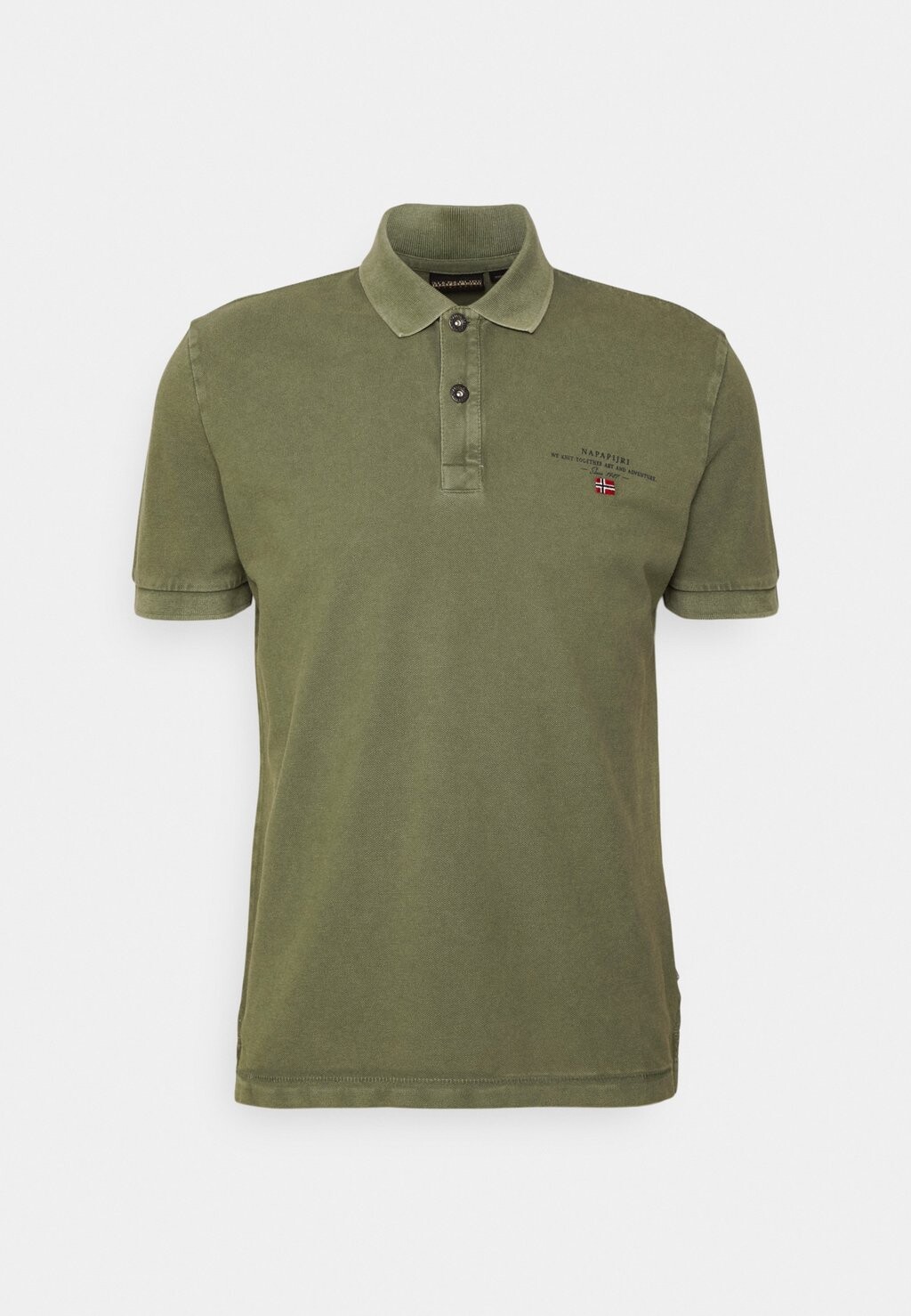 

Поло ЭЛЬБАС Napapijri, лишайник зеленый