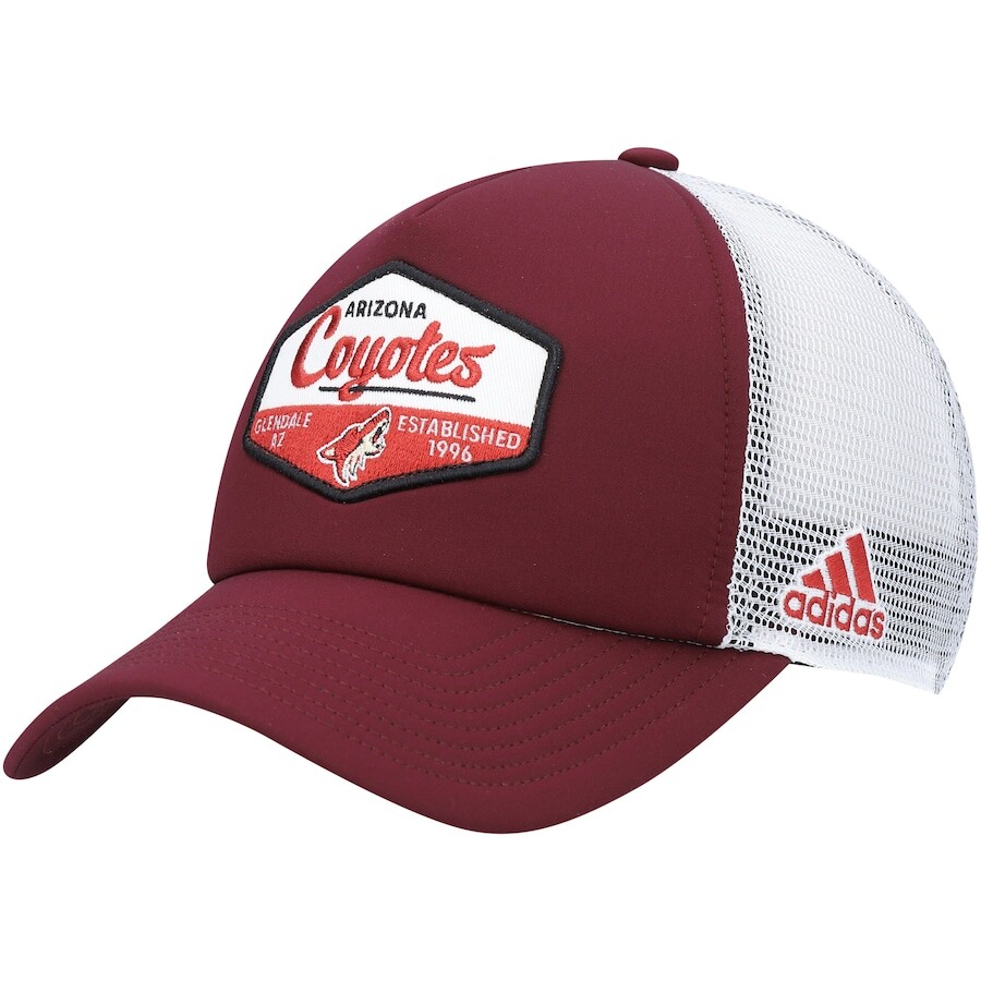 

Бейсболка adidas Arizona Coyotes, бордовый
