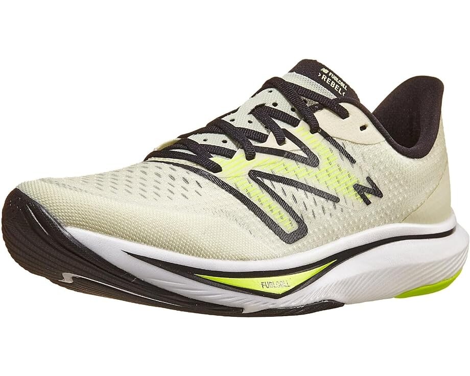 

Кроссовки New Balance FuelCell Rebel v3, цвет Pistachio Butter/Thirty Watt