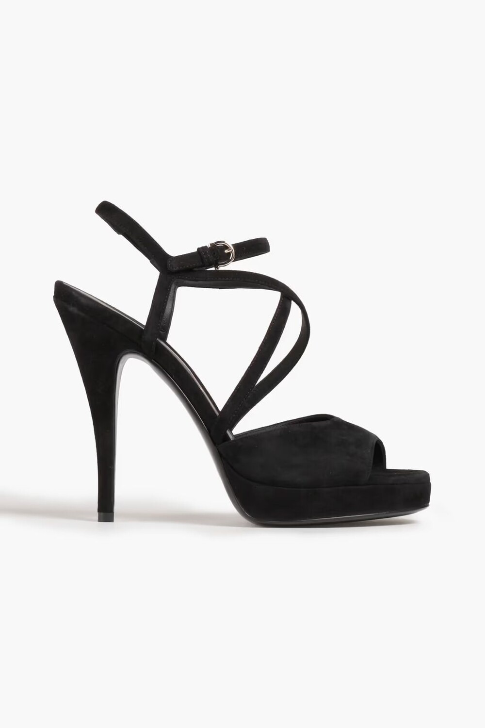 

Сандалии Acate замшевые Ferragamo, черный