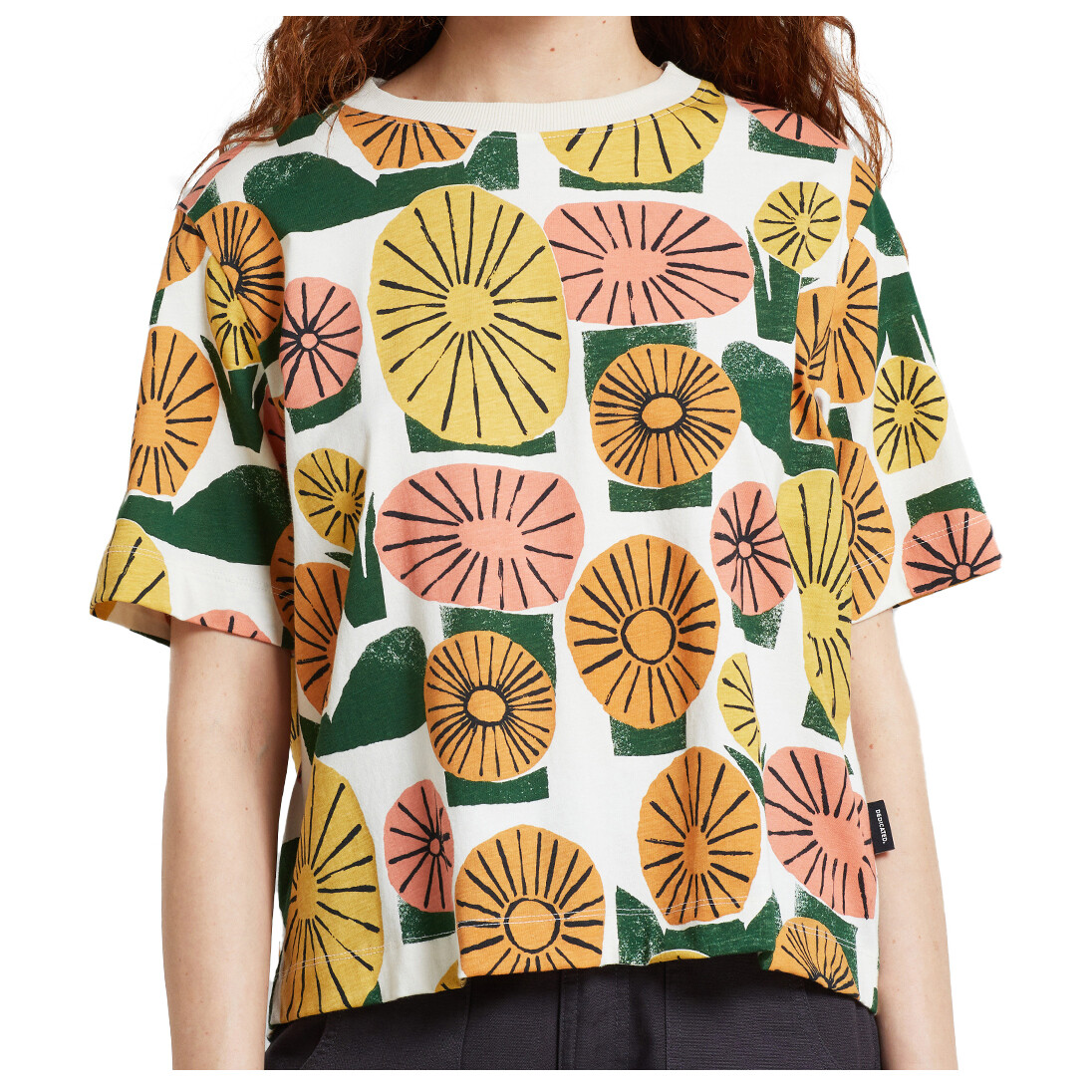 

Футболка Dedicated Women's Vadstena Dandelions, цвет Oat White