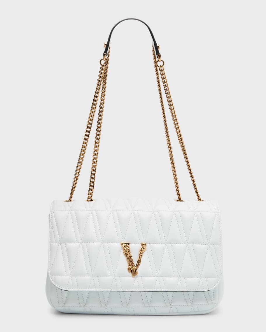 

Стеганая сумка через плечо Virtus Versace