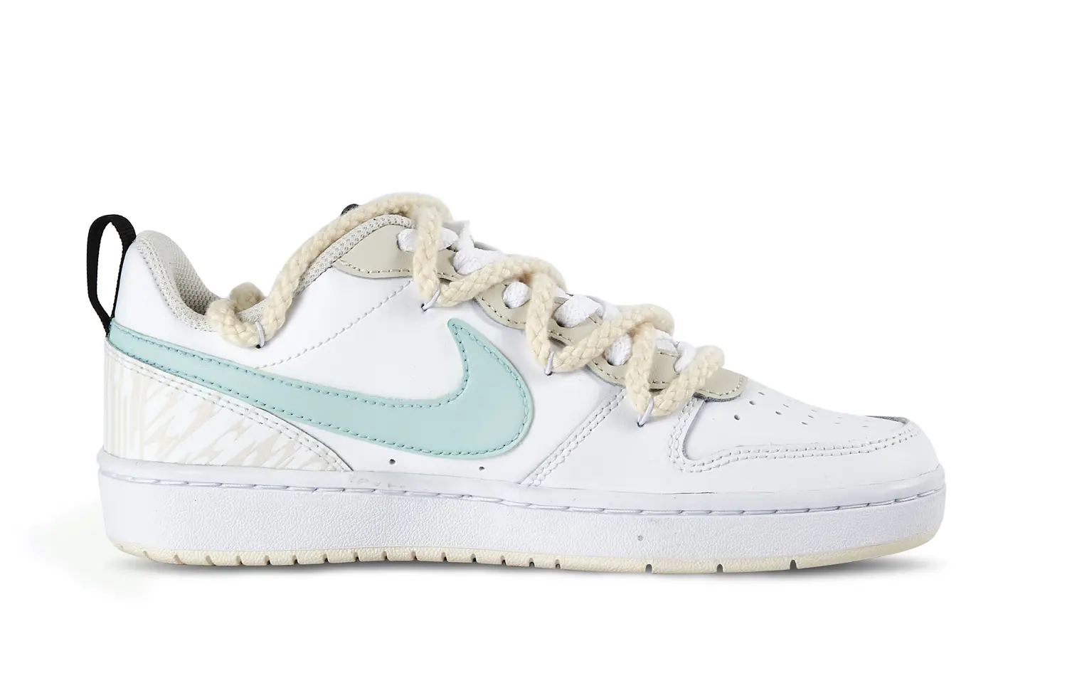 

Женские кроссовки для скейтбординга Nike Court Borough Low, White/Blue
