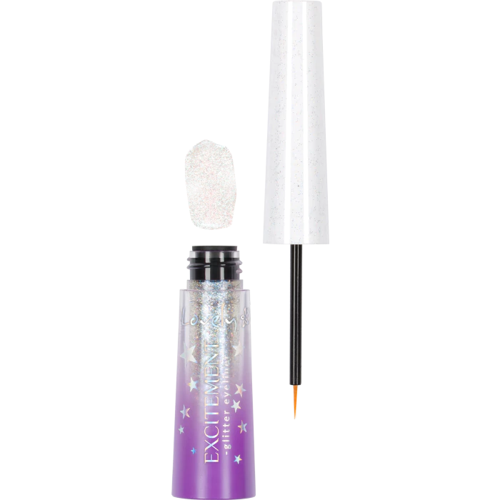 

Подводка для глаз Excitement Glitter Eyeliner Lovely Makeup, 01