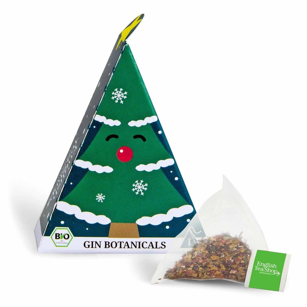

ETS - Gin Tonic Spice "Gin Botanicls", органический, 1 пакетик-пирамида (для облагораживания джина) English Tea Shop