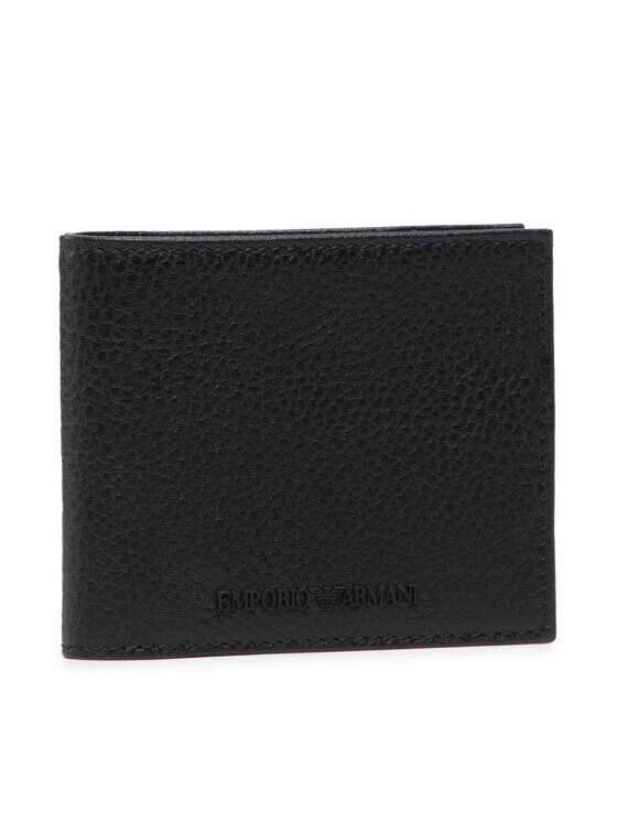 

Маленький мужской кошелек Emporio Armani, черный