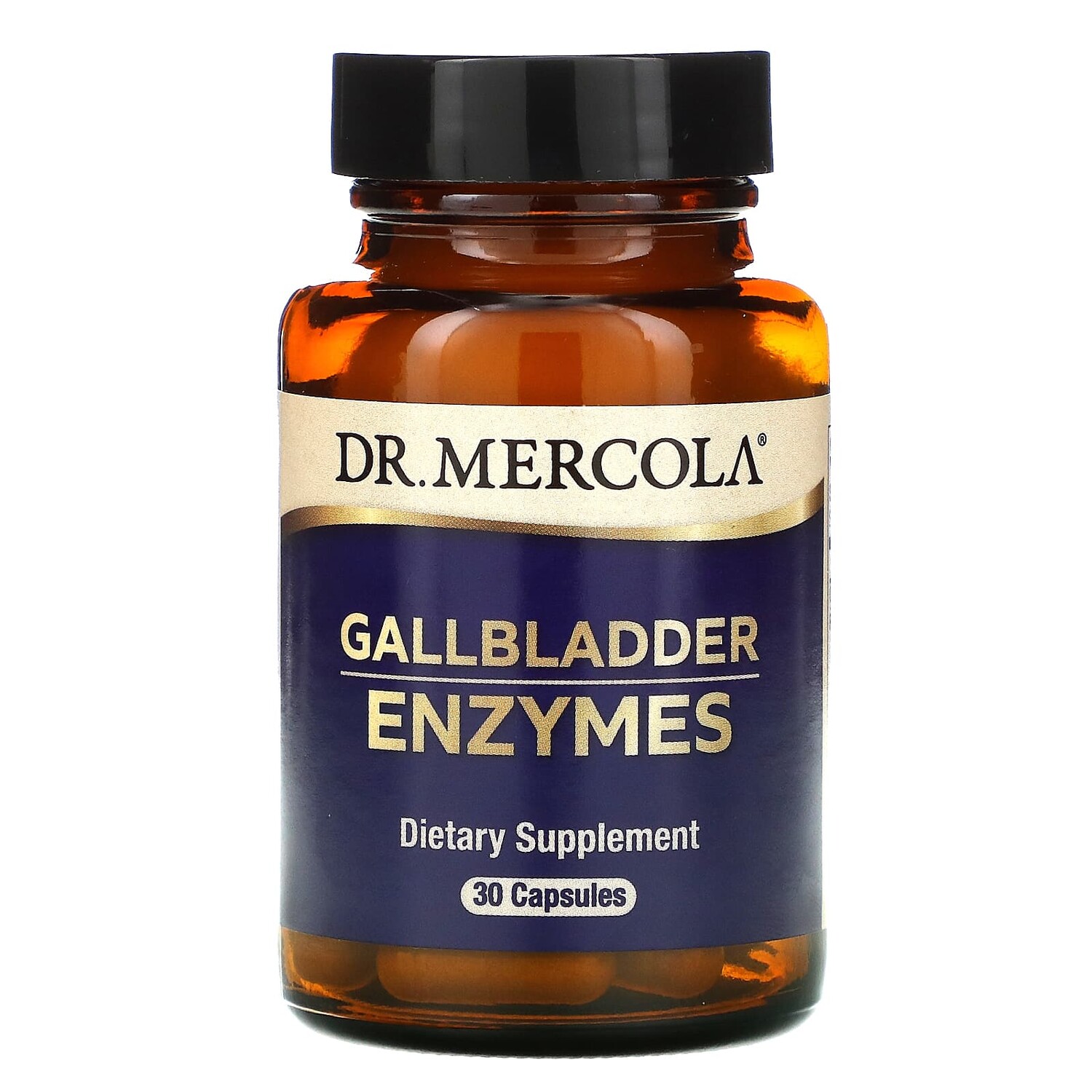 

Ферменты желчного пузыря, 30 капсул, Dr. Mercola