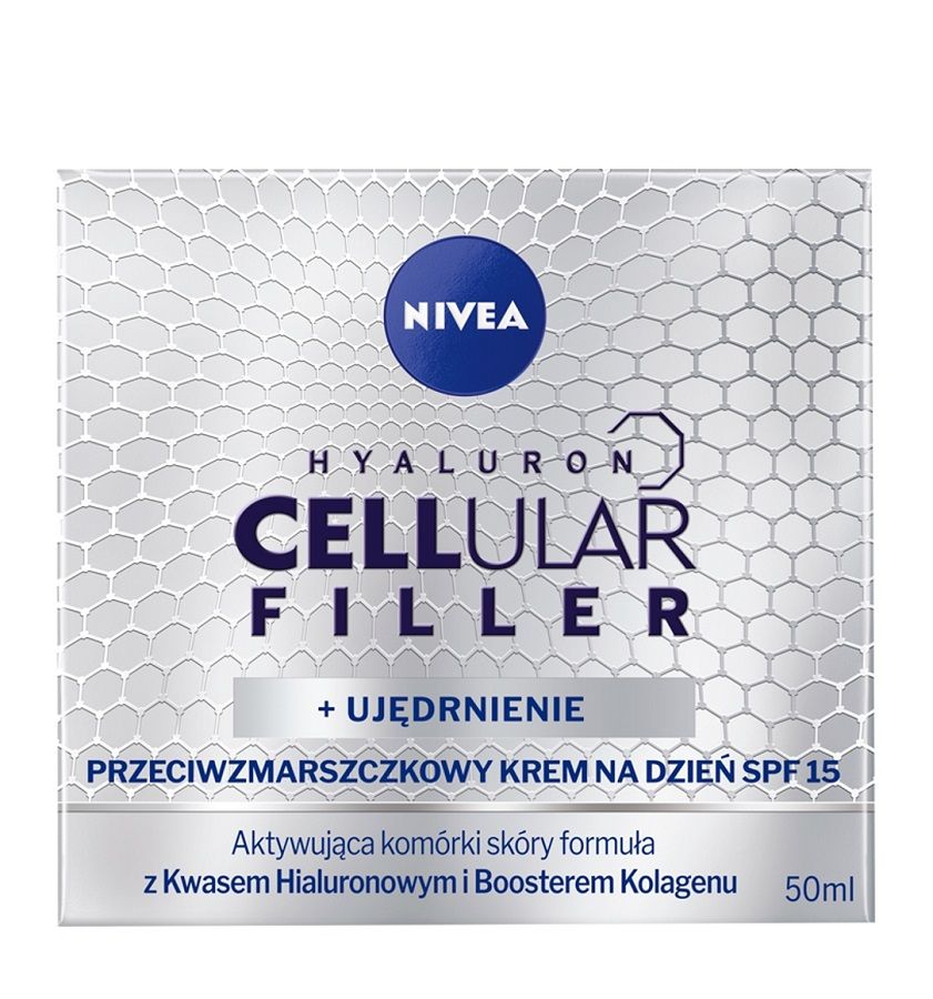 цена Nivea Hyaluron Cellular Filler дневной крем для лица, 50 ml