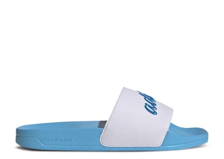 

Кроссовки Adidas WMNS ADILETTE SLIDE 'WHITE BLUE RUSH', белый