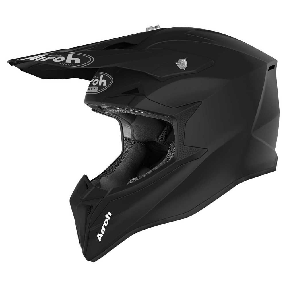 Шлем для мотокросса Airoh Wraap Color, черный