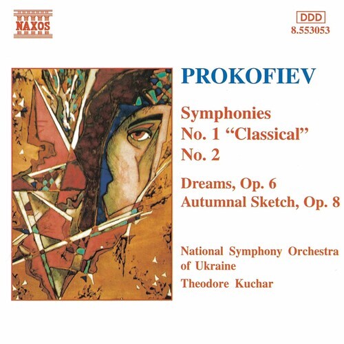 

CD диск Prokofiev / Kuchar / Nat'L Symphony Orch Ukraine: Symphonies 1 & 2