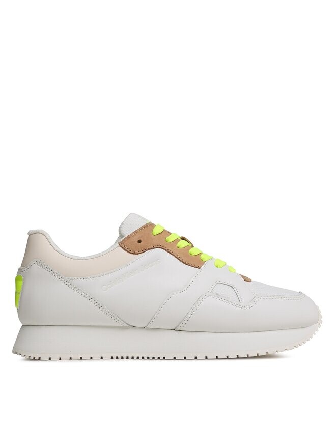 

Кроссовки Retro Runner Fluo Contrast Calvin Klein, белый
