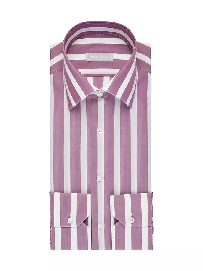 

Туринская рубашка ручной работы Stefano Ricci, белый