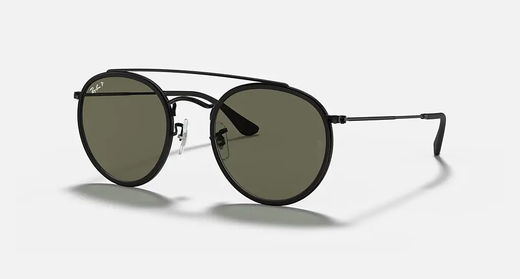 

Солнцезащитные очки Ray-Ban ROUND DOUBLE BRIDGE, зеленый