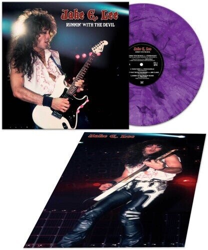 

Виниловая пластинка Lee, Jake E. - Runnin' With The Devil - Purple