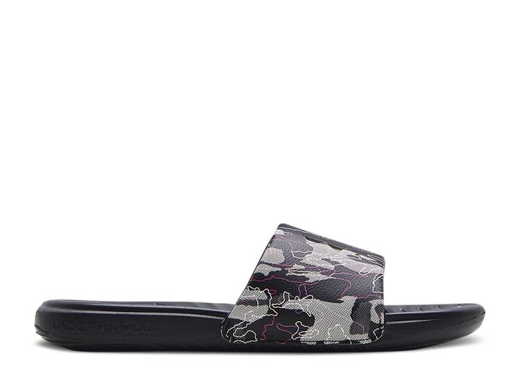 

Кроссовки Under Armour ANSA GRAPHIC SLIDE 'BLACK METALLIC ORE', черный