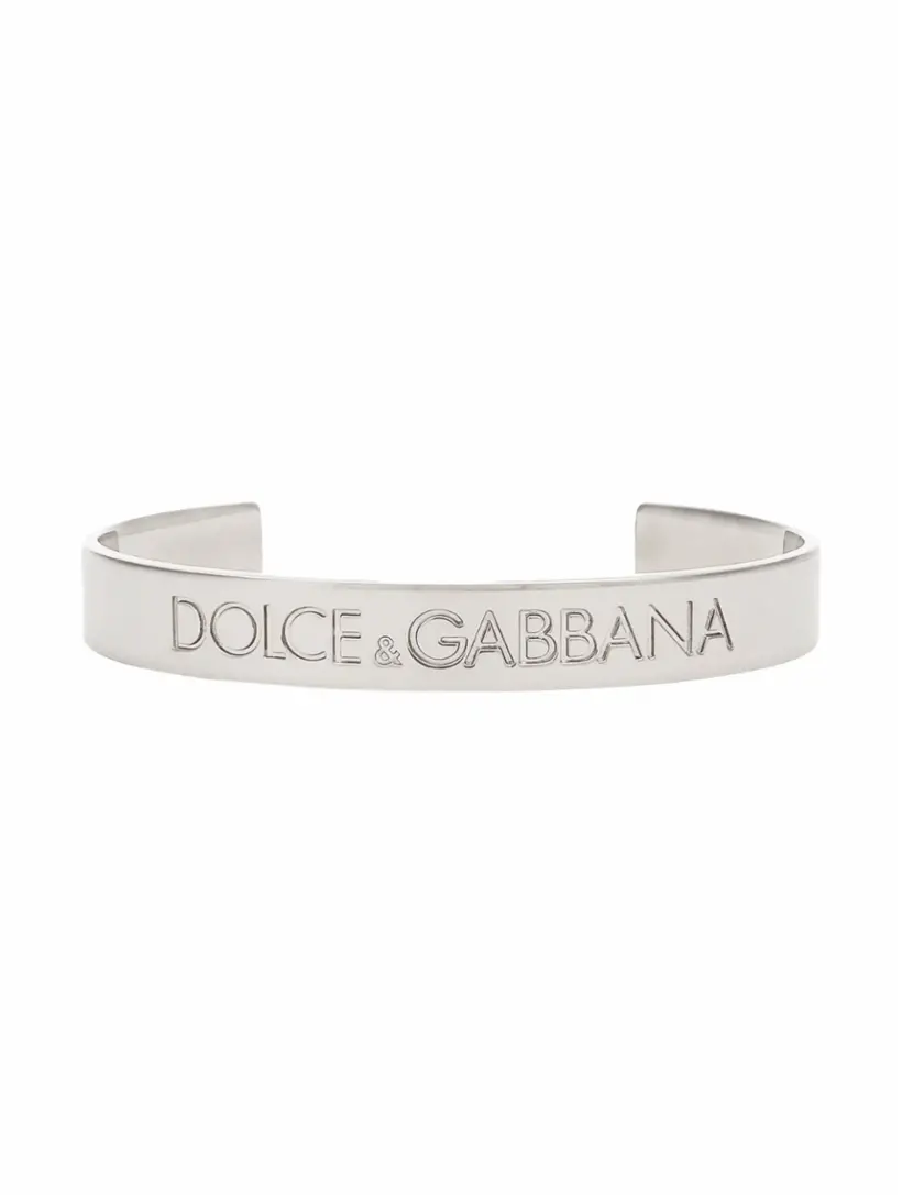 

Браслет с логотипом Dolce&Gabbana, серебристый