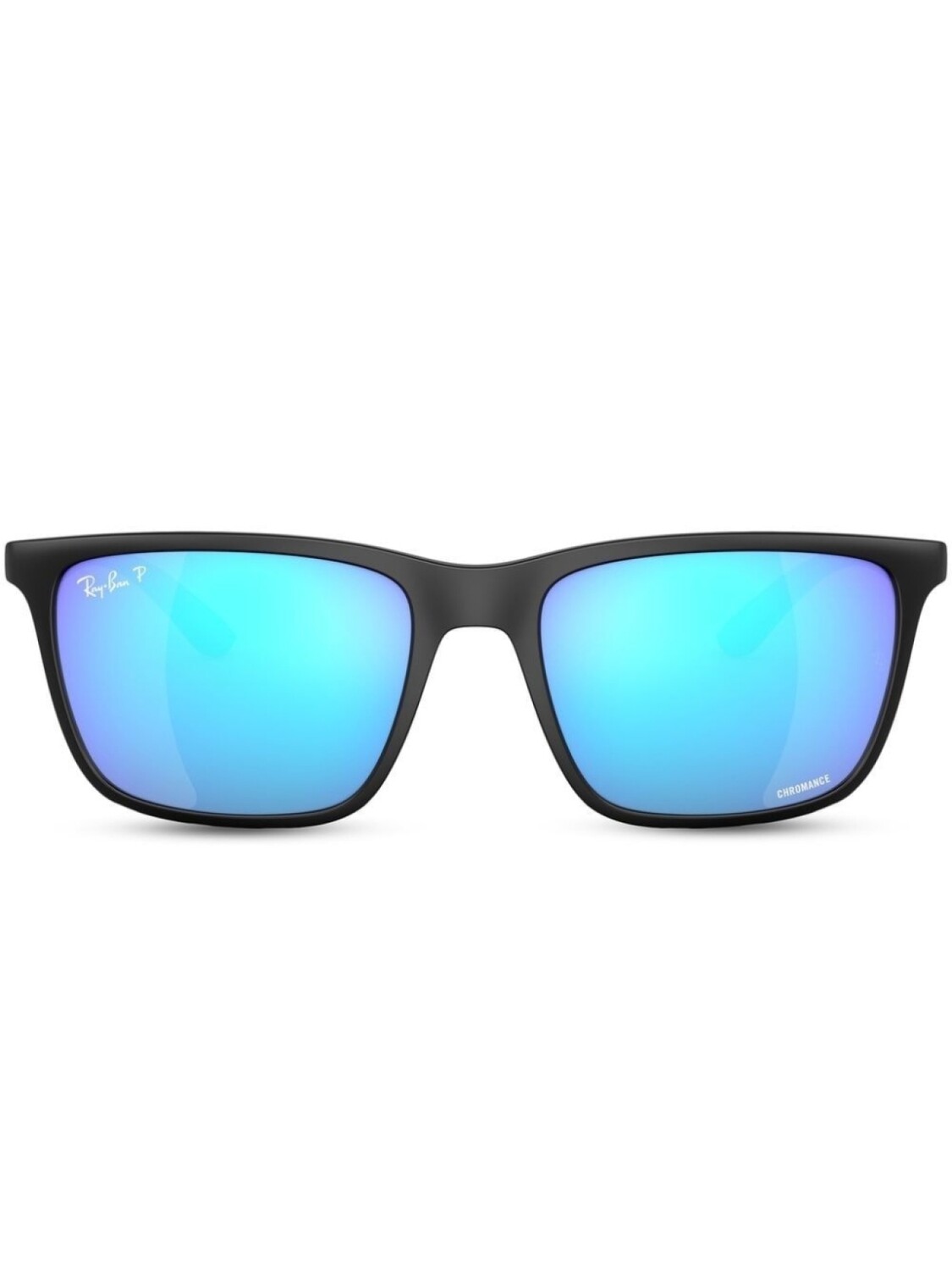 

Ray-Ban солнцезащитные очки в прямоугольной оправе, черный
