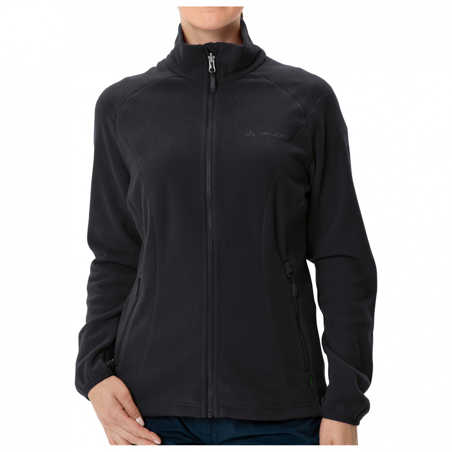 Флисовая жилетка Vaude Women's Rosemoor Fleece II, черный дождевик водоотталкивающая куртка mens rosemoor jacket vaude цвет black