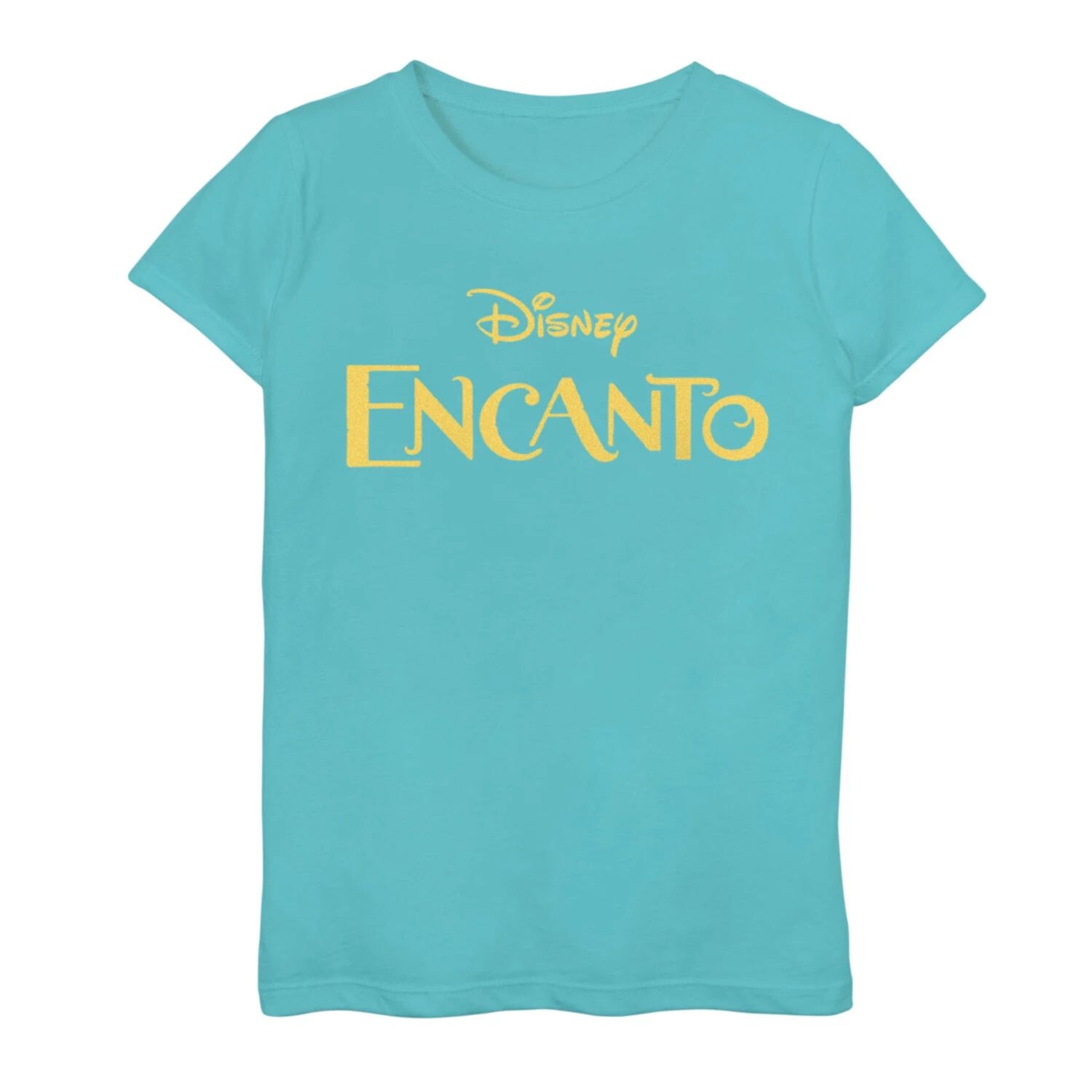 

Желтая футболка с графическим логотипом и текстовым логотипом Disney's Encanto для девочек 7–16 лет Disney