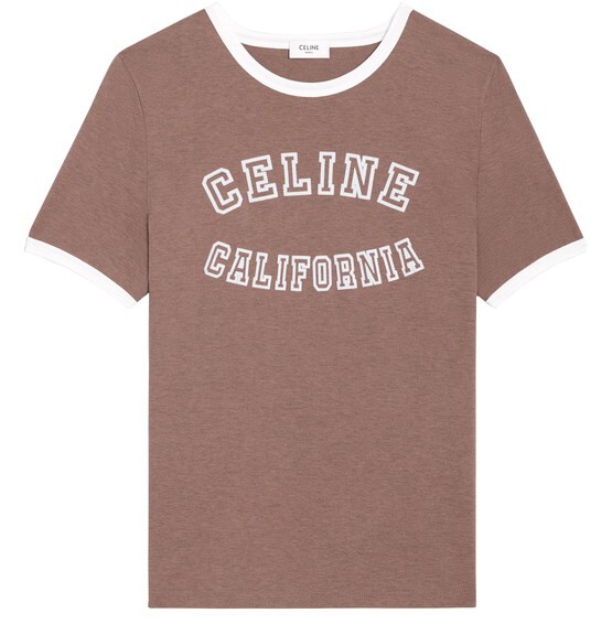 

Футболка 70s California из хлопкового трикотажа Celine