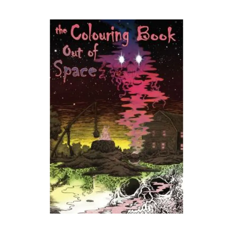 

Colouring Book Out Of Space, Cthulhu Mythos for 5E, мягкая обложка