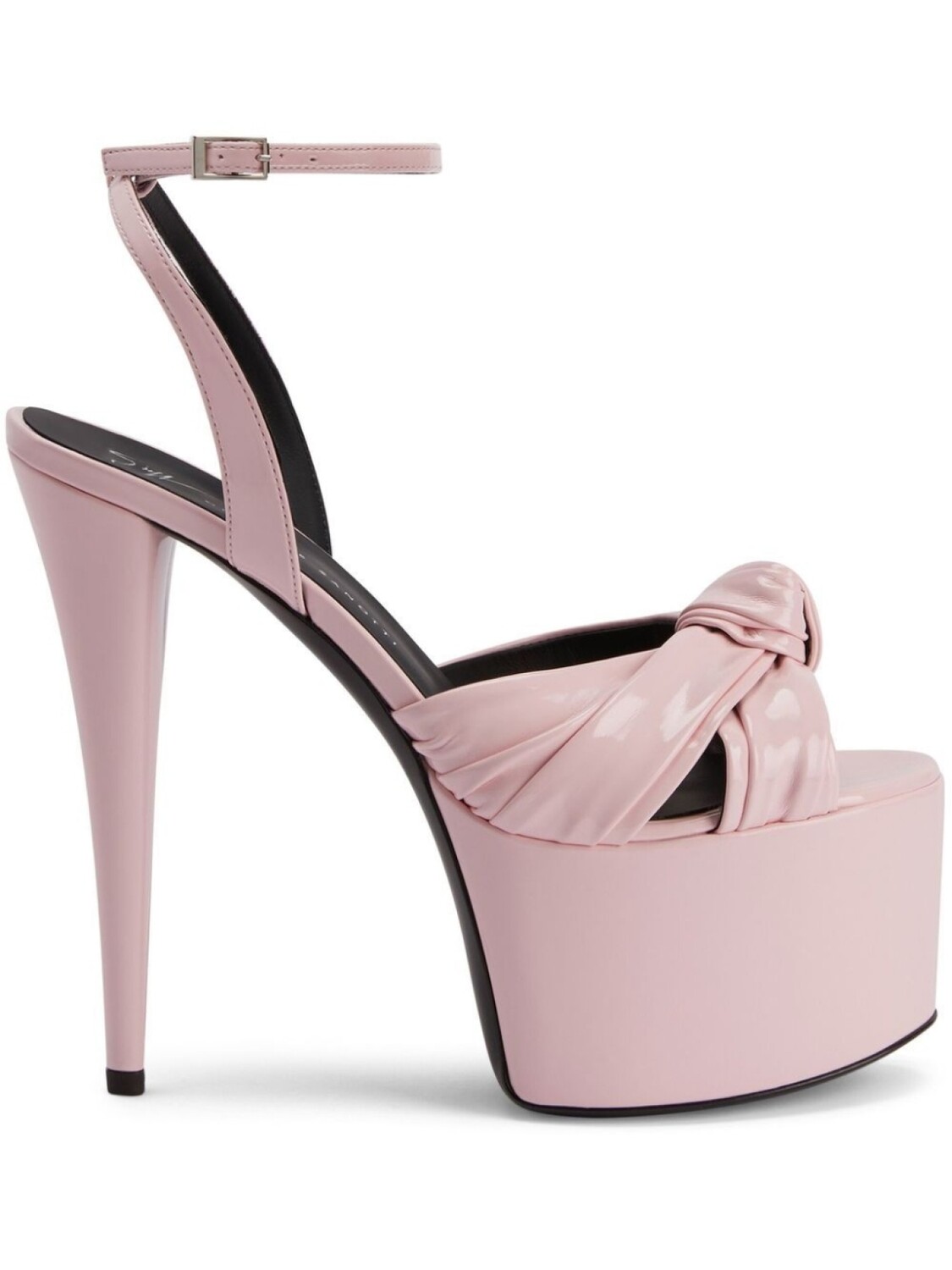

Giuseppe Zanotti босоножки Aida 150 на платформе, розовый