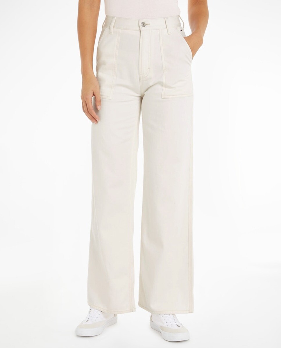 

Женские широкие брюки с завышенной талией Claire Tommy Jeans