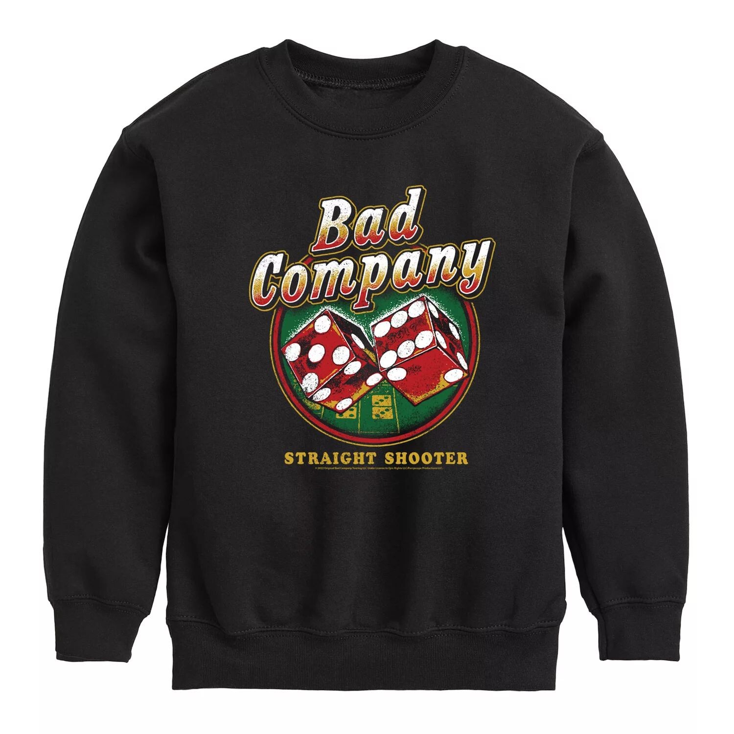 

Флис для мальчиков 8–20 лет Bad Company Dice Licensed Character, черный