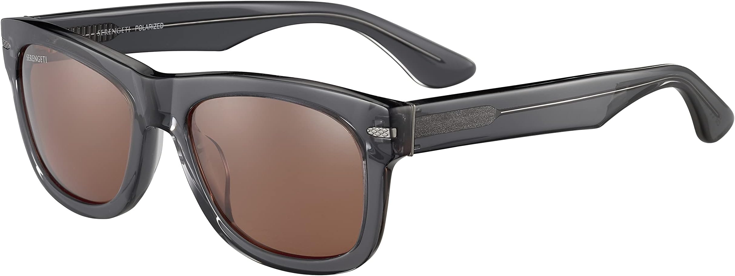 

Солнцезащитные очки Foyt Serengeti, цвет Shiny Transparent Grey/Mineral Polarized Drivers