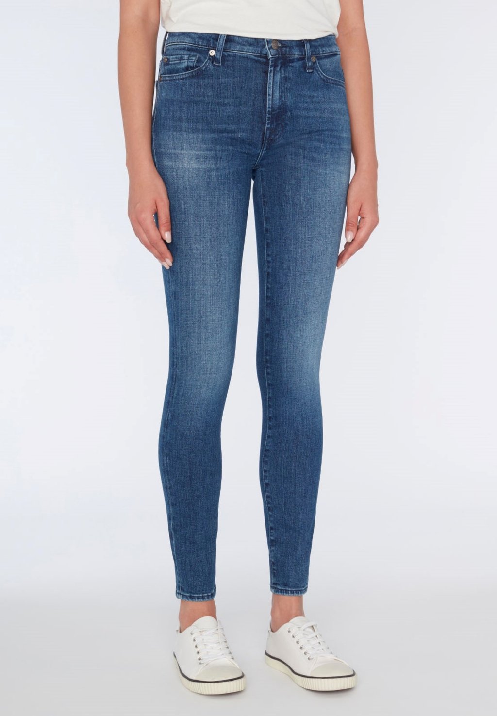 

Джинсы Skinny Fit 7 for all mankind, синий