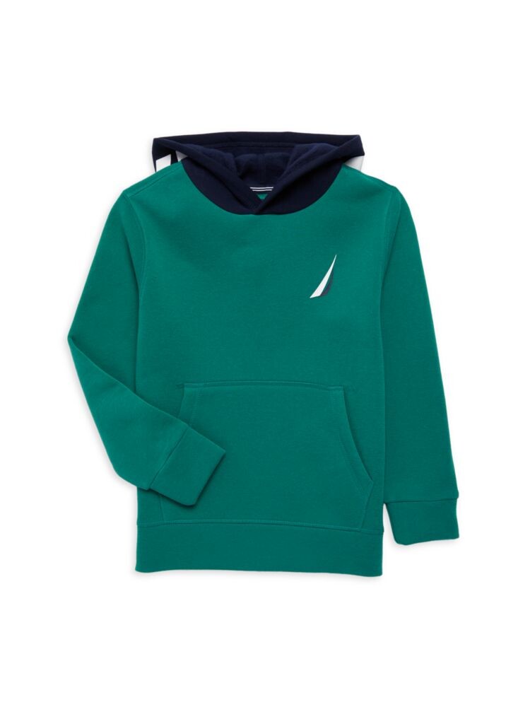 

Толстовка с цветными блоками для мальчика Nautica, цвет Alpine Green