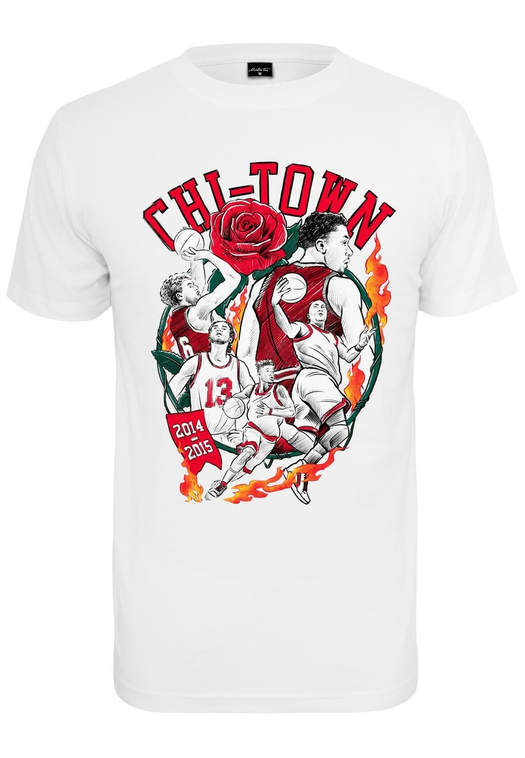 

Футболка с принтом Mister Tee, белый