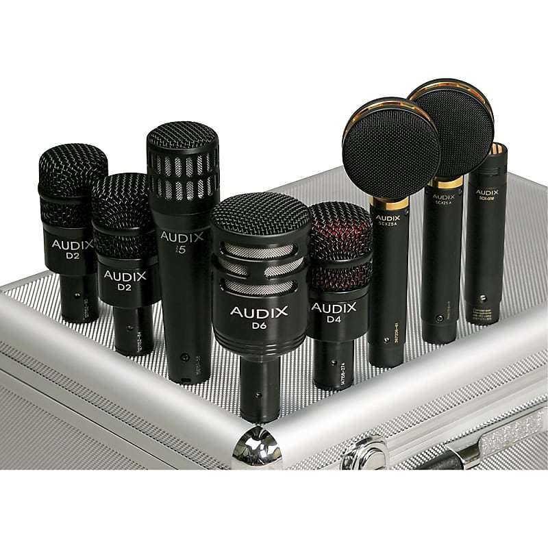 

Комплект микрофонов Audix Studio Elite 8 8-Piece Drum Microphone Package