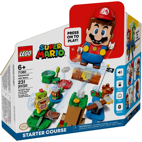 Фигурки Adventures With Mario Starter Course конструктор lego super mario adventures with mario starter course 71360 231 деталей