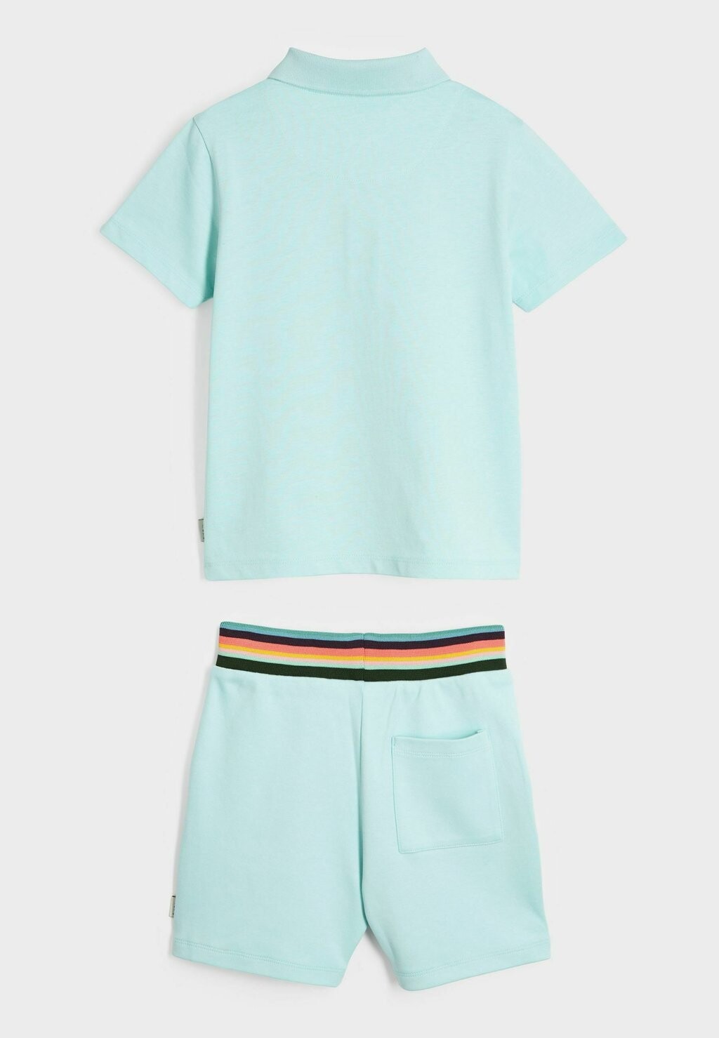 

Футболка с принтом SET-REGULAR FIT Paul Smith Junior, синий