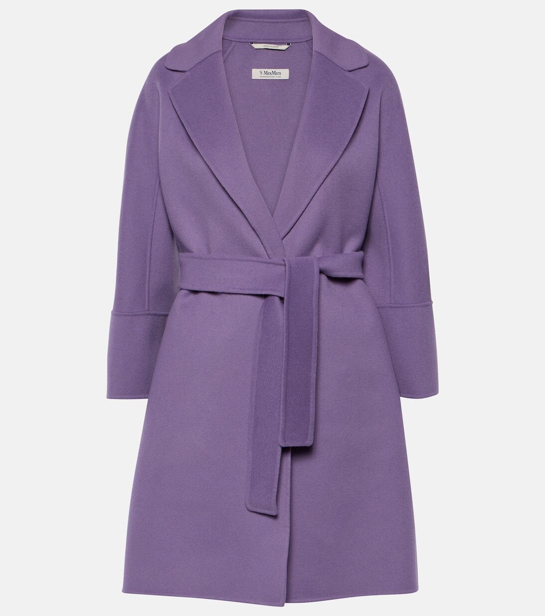 

Пальто arona с запахом из натуральной шерсти 'S Max Mara, фиолетовый