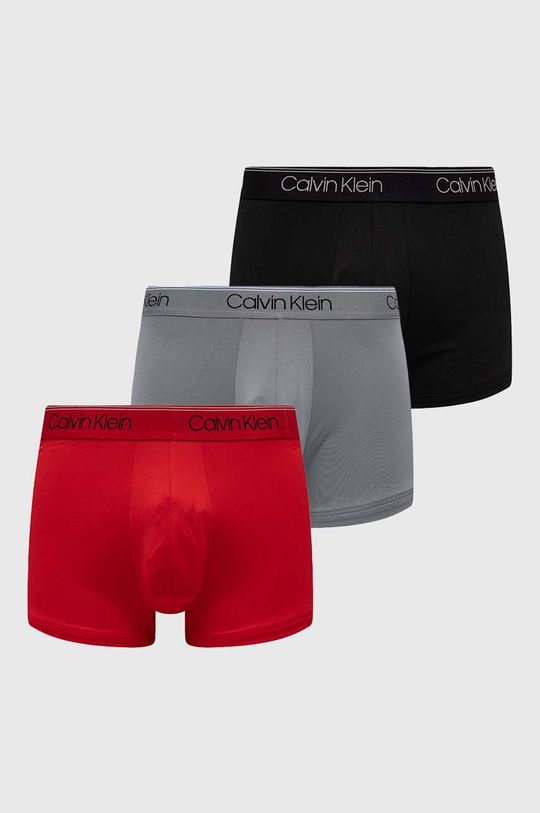 Комплект из трех боксеров Calvin Klein Underwear, мультиколор комплект из трех боксеров calvin klein underwear синий