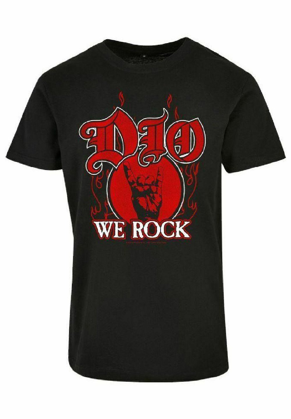 

Футболка с принтом DIO-WE ROCK TIL BØRN rockshirts, цвет black