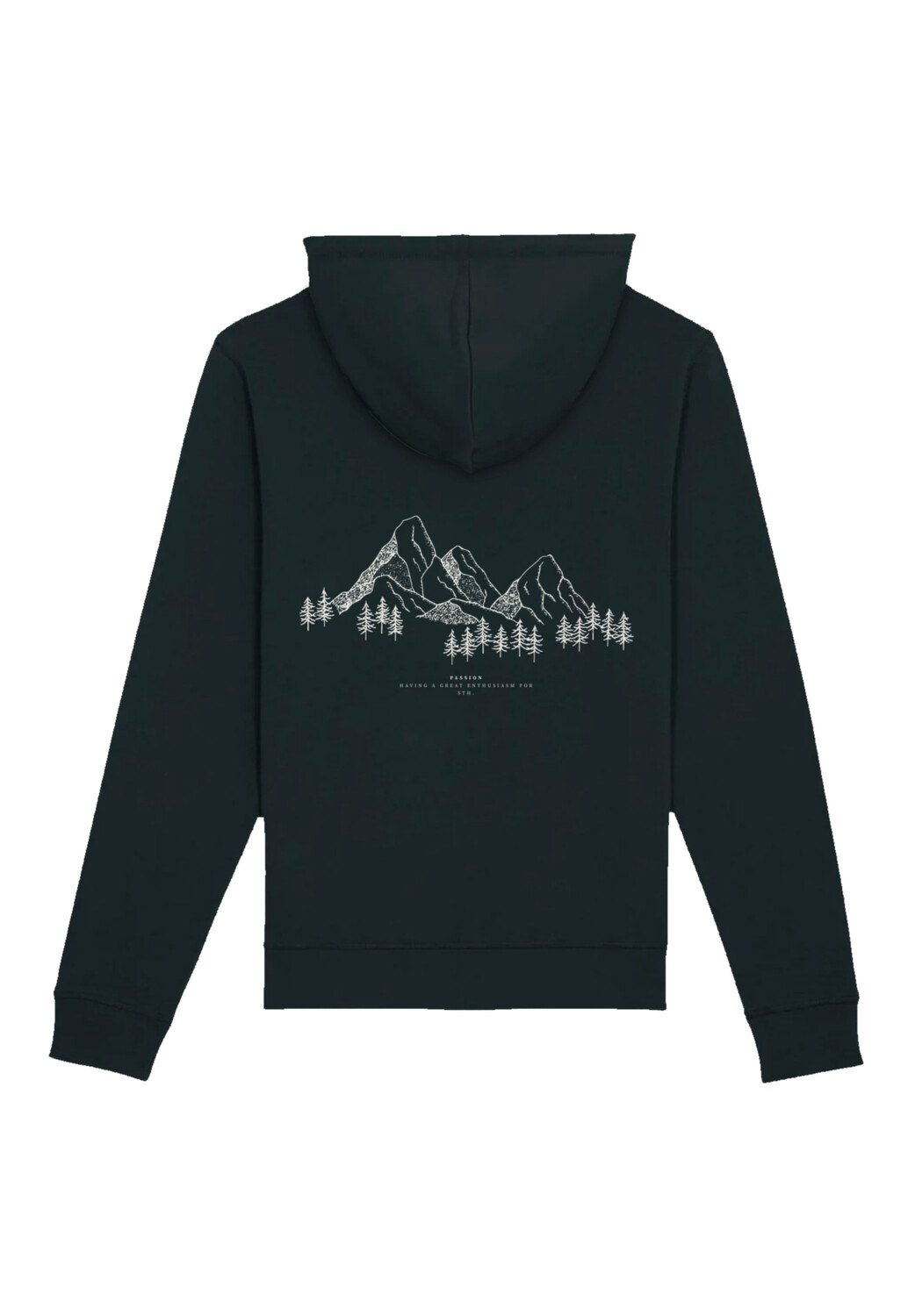 

Свитер F4NT4STIC Hoodie Mountain Back, черный