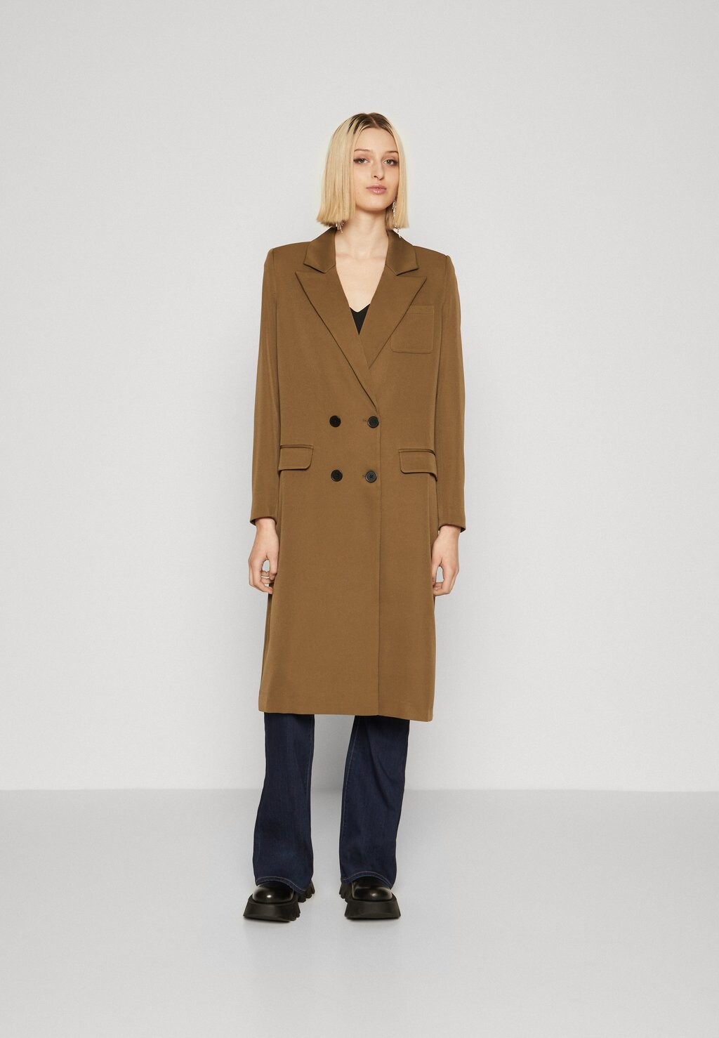 

Пальто классическое Vmcarrie Blazer Vero Moda, цвет capers