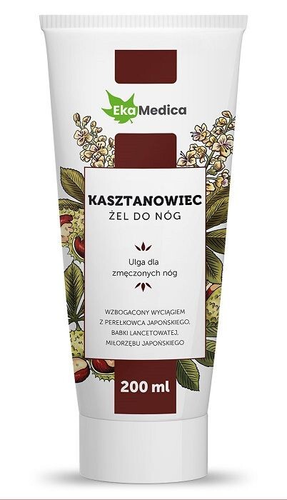 

Гель для ног Ekamedica Kasztanowiec Żel Do Nóg, 200 мл