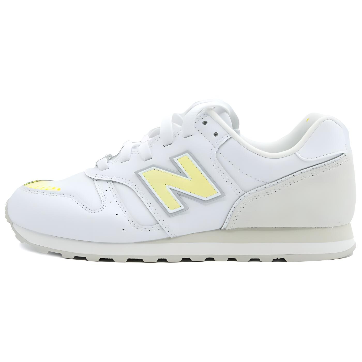 

Кроссовки NB 373 унисекс с низким верхом белые/желтые New Balance