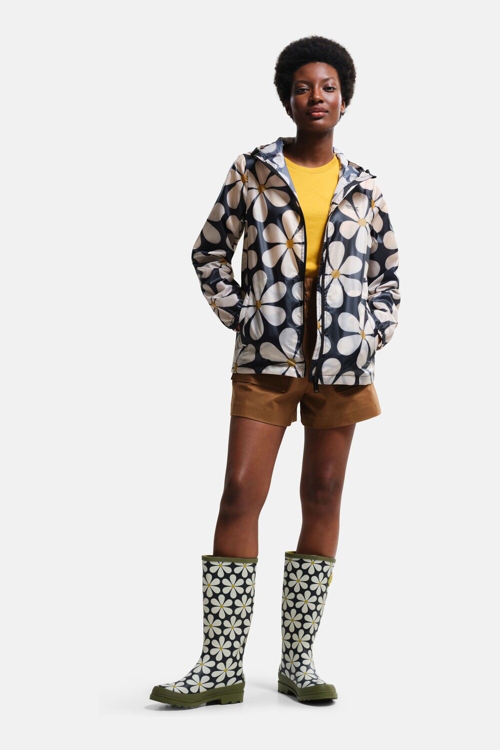 

Летняя куртка Orla Kiely Pack It Regatta, черный