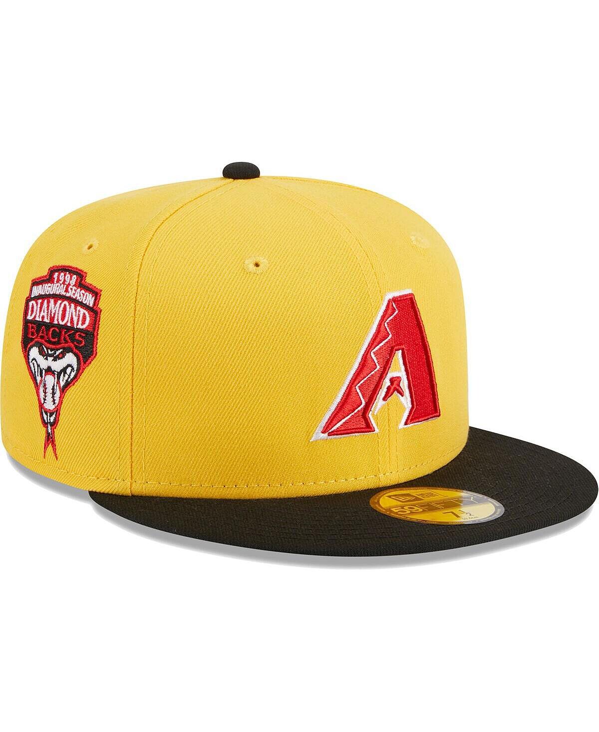 

Мужская желто-черная приталенная шляпа Arizona Diamondbacks Grilled 59FIFTY New Era