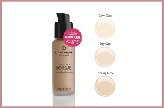 

Натуральный осветляющий тональный крем Dawn Glow Living Nature