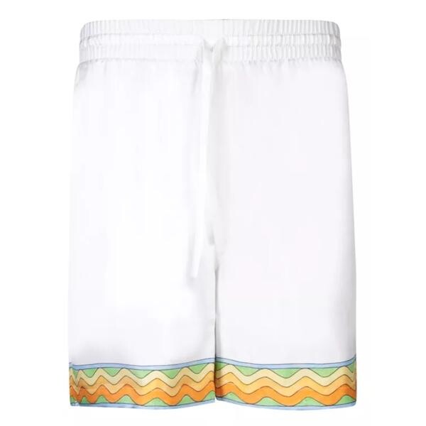 

Шорты silk shorts Casablanca, белый