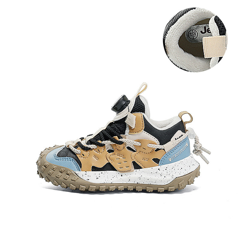 

Кроссовки Jeep Kids Lifestyle Shoes Kids Mid-top Khaki, черный/хаки