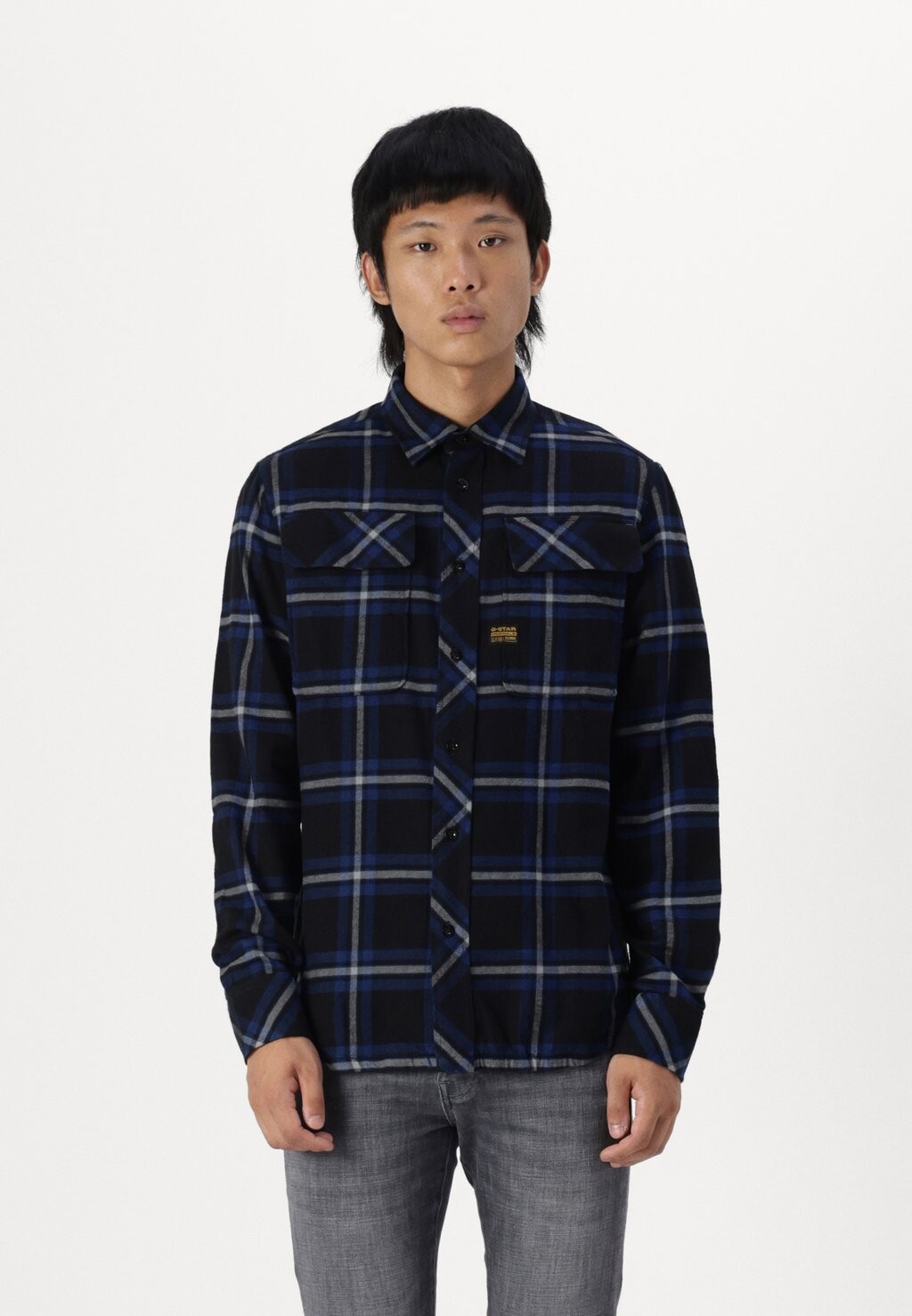

Рубашка REGULAR SHIRT G-STAR, темно-синий