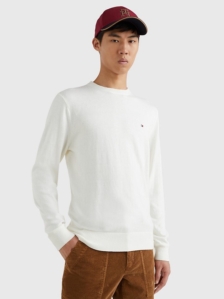 

Свитер из смеси хлопка Tommy Hilfiger